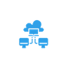 Cloud Networking Icon